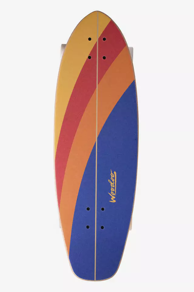 Surfskate WOODOO DAWN PATROL AMARILLO - Imagen 3